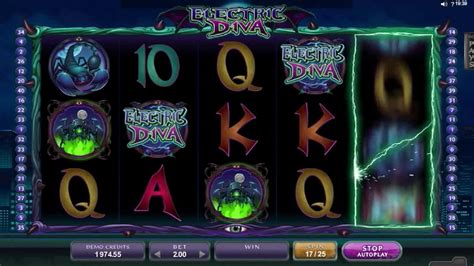 Electric Diva Slot Machine .